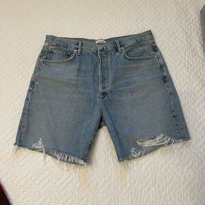 Citizens of Humanity Camilla High Rise Bermuda Shorts - Summer Shower - Sz 31